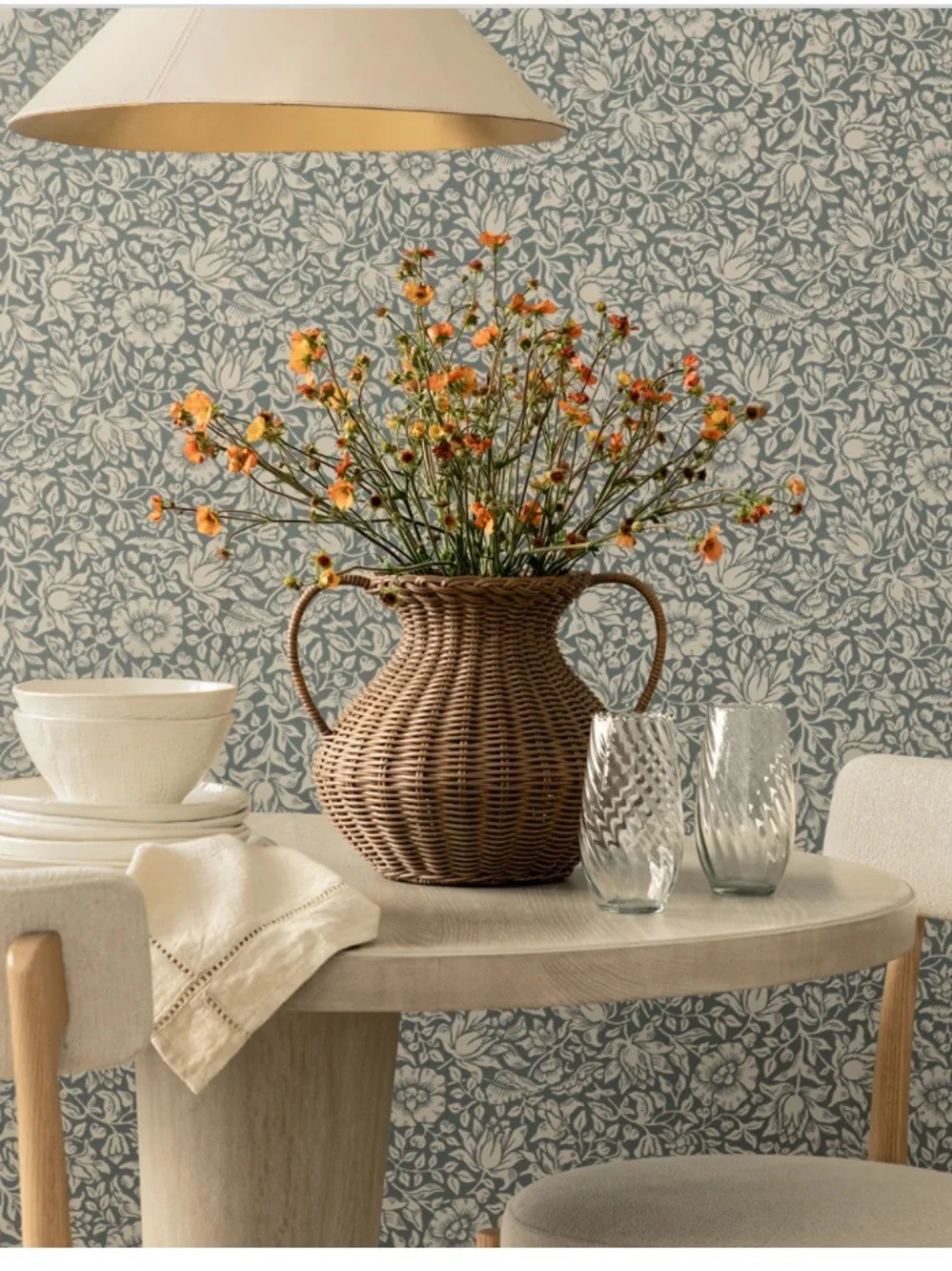McGee & CO Antonia Woven Vase-  Small
